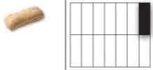 Grille standard inox tefloné 14 divisions ; 180 - 430gr ; 72x205mm DSG140702